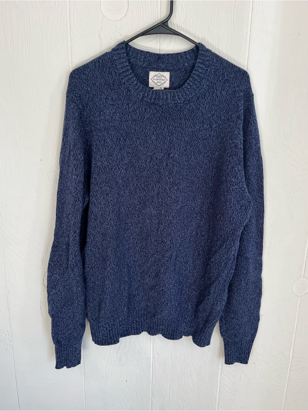 St. John's Bay Men's Crewneck Sweater in Navy